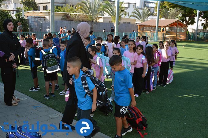 افتتاح العام الدراسي في جلجولية 